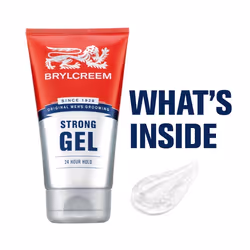 6 x 150ml Brylcreem Styling Gel Strong Gel Original Brylcream