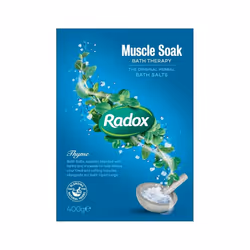 Radox Muscle Soak Bath Therapy Bath Salts Thyme - 400g