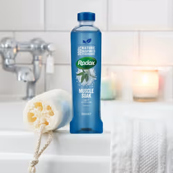 Radox 100% Nature Inspired Fragrance Bath Soak, Muscle Soak, 6 Pack