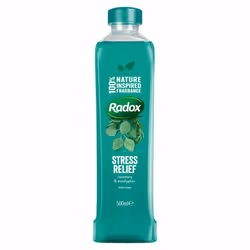 Radox 100% Nature Inspired Fragrance Bath Soak, Stress Relief, 6 Pack