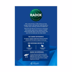 Radox Mineral Therapy Muscle Soak Herbal Bath Salt 400g, 3 Pack