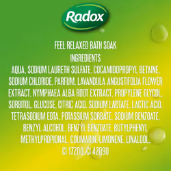 Radox 100% Nature Inspired Fragrance Bath Soak, Muscle Therapy, 6 Pack - Additional view 7