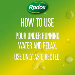 Radox 100% Nature Inspired Fragrance Bath Soak, Feel Relaxed, 6 Pack,
