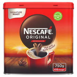 NESCAFE Original Instant Coffee 750g Tin ( pack of 1 )