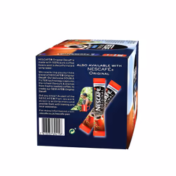 NESCAFÃ Original Instant Decaffeinated Coffee Stick Packs, Box of 200