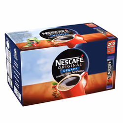 NESCAFÃ Original Instant Decaffeinated Coffee Stick Packs, Box of 200 - Additional view 4