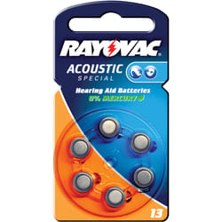 Rayovac Hearing aid 13, 6-pack Single-use battery Zinc-Air