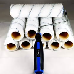Harris 22 Piece Painting Set Paint Grip 10" Roller +Frame Tray +Inserts +Sleeves
