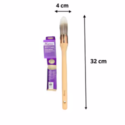 Harris Artisan Round Brush 25mm Sash Paint Brushes Pointed Synthetic Fine Detail