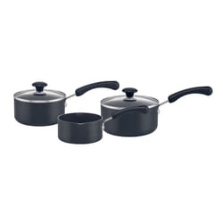 Prestige Super Tough Easy Clean Saucepan Set Non Induction Cookware - Pack of 3