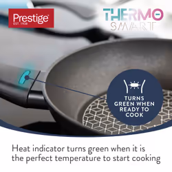 Prestige Thermo Smart Non Stick Pots and Pans Set | 5 Pce Induction Hob Pan Set