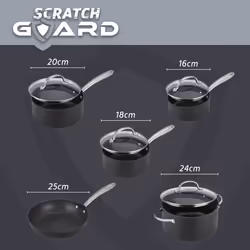 Prestige Cookware Set Non Stick Induction Suitable Dishwasher Safe - Pack of 5 - Additional view 6