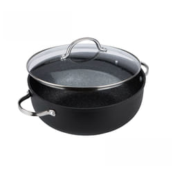 Prestige Scratch Guard Casserole Dish Induction Suitable Non Stick Dutch - 28 cm