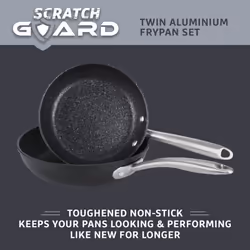 Prestige Scratch Guard Frying Pan Set Non Stick Induction Cookware - Pack of 2