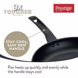 Prestige 9x Tougher Saucepan Set Dishwasher Safe Induction Cookware - Pack of 3
