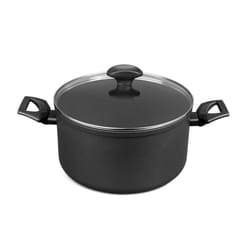 Prestige Stockpot in Aluminium with Dimpled Surface and Steel Base - 24cm / 5.7L