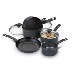 Prestige Cookware Set in Aluminium Dishwasher Safe Non Stick Pans - Pack of 5