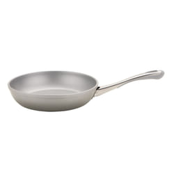 Prestige Prism Fry Pan in Silver Aluminium - Induction Suitable Cookware - 30 cm
