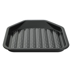 Prestige Inspire Oven Chip Tray in Black Steel Rectangular Non Stick Bakeware