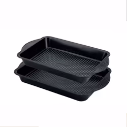 Prestige Aerolift Oven Tray Set Non Stick Large Bakeware for Oven - Pack of 2