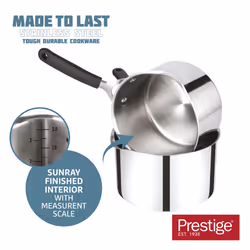 Prestige Made to Last Cookware Set with Soft Grip Silicone Handles - Pack of 5 - Additional view 5