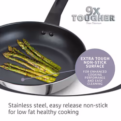 Prestige 9 X Tougher Universal Saucepan Set - Non Stick - Small, Medium & Large
