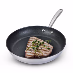 Prestige Scratch Guard Frying Pan Stainless Steel Induction Cookware - 25 cm