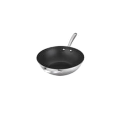 Prestige Scratch Guard Wok Pan Stainless Steel Modern Induction Fry Pan - 29 cm