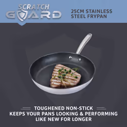 Prestige Scratch Guard Fry Pan Set Stainless Steel Non Stick Induction Cookware - Additional view 6