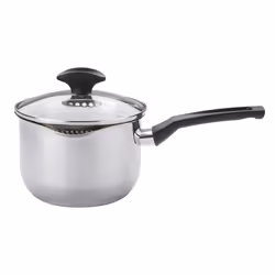 Prestige Cook & Strain Saucepan Set Stainless Steel Round Cookware - Pack of 3