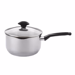 Prestige Cook & Strain Saucepan Set Stainless Steel Round Cookware - Pack of 3