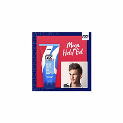 Vo5 Mega Hold 24 hour control Styling Gel for controlled, natural hairstyles 200 ml, Pack of 3