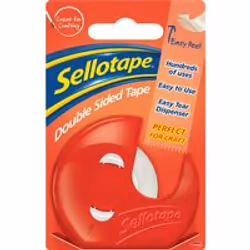 Sellotape SELLOTPE DBLE SIDED 15MMX5M/DISP
