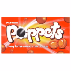 Poppets Toffee 40g - 45g - 36 Pack