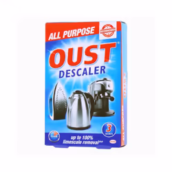 OUST All Purpose Descaler Kettle Steam Iron Coffee Machine 25ml Sachets x 3
