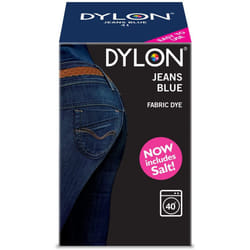 DYLON Jeans Blue Machine Dye 350g Includes Salt. Free Colour Guide