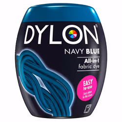 DYLON Washing Machine Fabric Dye Pod, Navy Blue, 350g