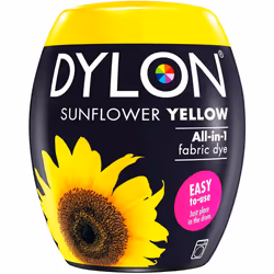 Dylon 350g Machine Dye Pods, Sunflower Yellow