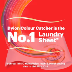 Dylon Colour Catcher Complete Action Laundry Sheets â 2 x 40 sheets