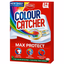 24 Pack Dylon Colour Catcher Washing Machine Laundry Sheets Prevents Colour Run