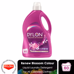 Dylon Blossom Liquid Laundry Detergent for All Coloured Clothes, 60 Washes