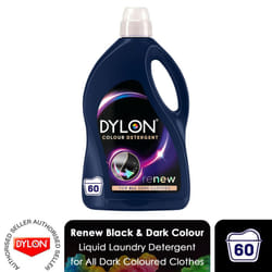 Dylon Liquid Laundry Detergent for all Black & Dark Clothes, 60 Washes