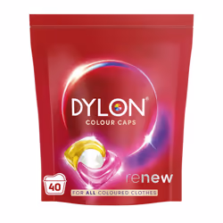 Colour: Colour Caps (40 Wash Loads), Dylon Colour Caps for all Coloured Clothes, Colour Laundry Detergent Pods to Protect Col ...