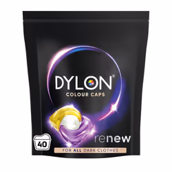 Black & Dark: Black & Dark Caps (40 Wash Loads), Dylon Black Caps for all Dark Clothes, Dark Colour Washing Pods to Protect D ...