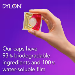 Dylon Colour Caps for Coloured Clothes, Laundry Detergent Pods, 18 washes