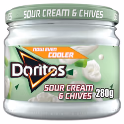 Doritos Cool Sour Cream & Chives Sharing Dip 280g ( pack of 6 )