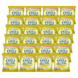 96 Bags of Smiths Savoury Snacks Scampi and Lemon Fries 27g