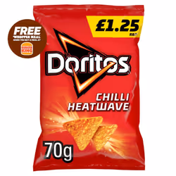 Doritos Chilli Heatwave Tortilla Chips70g (Pack of 15)