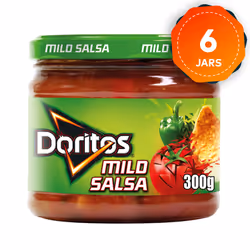 6 Doritos Mild Salsa Sharing Dip 300g