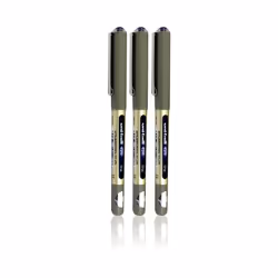 Uni-Ball EYE UB-157 Rollerball Pen VIOLET [Pack of 3] Medium 0.7mm Ball